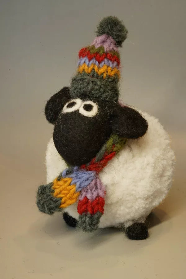 Margaret The Lakeland Sheep Felted Wool Ornament