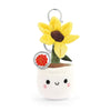 12cm Keel Bag Charms - Flower & Plant Collection