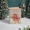 Highland Cow 'Tis the Season' Faux Leather and Wood Book Box