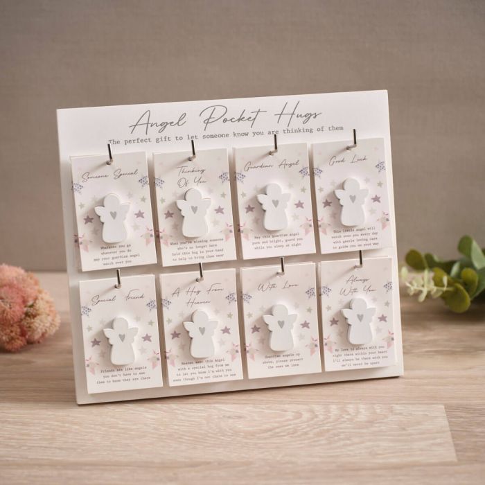 Wooden Angel Pocket Hugs