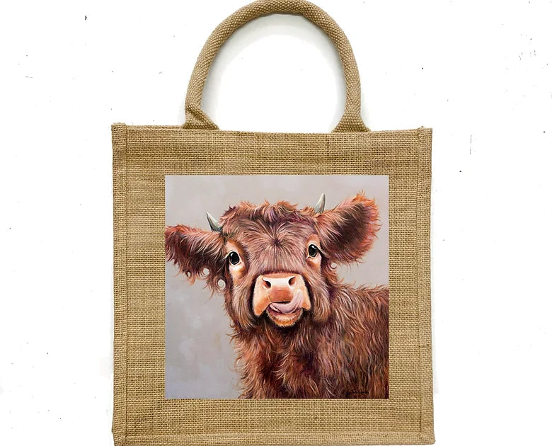 Wee Tablet Small Jute Bag