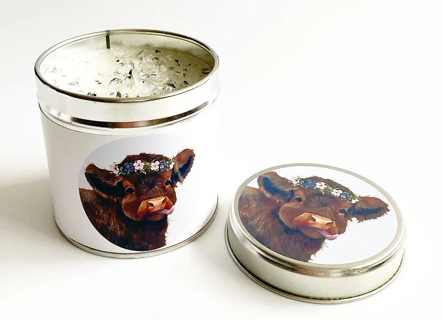 Flora Sparkle Candle
