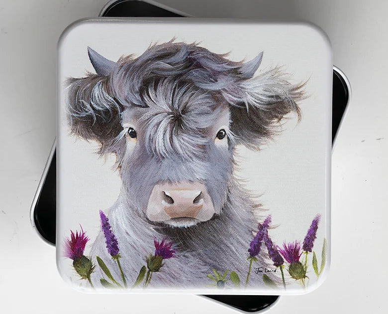 Drovers Gin Square Biscuit Tin