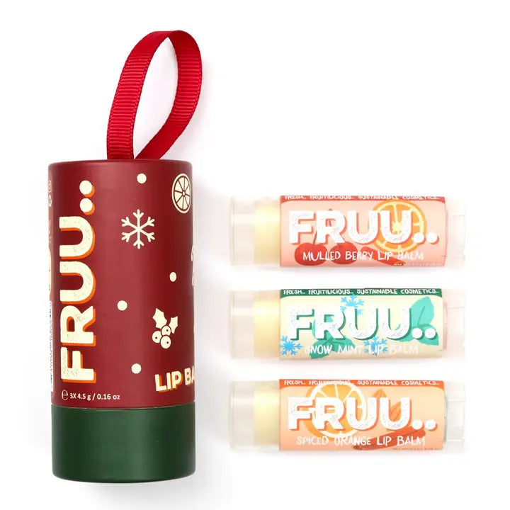 Fruu Frost & Spice Lip Balm Trio