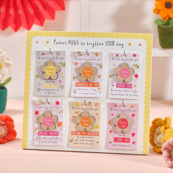 Love and Kindness Flower Pocket Hugs