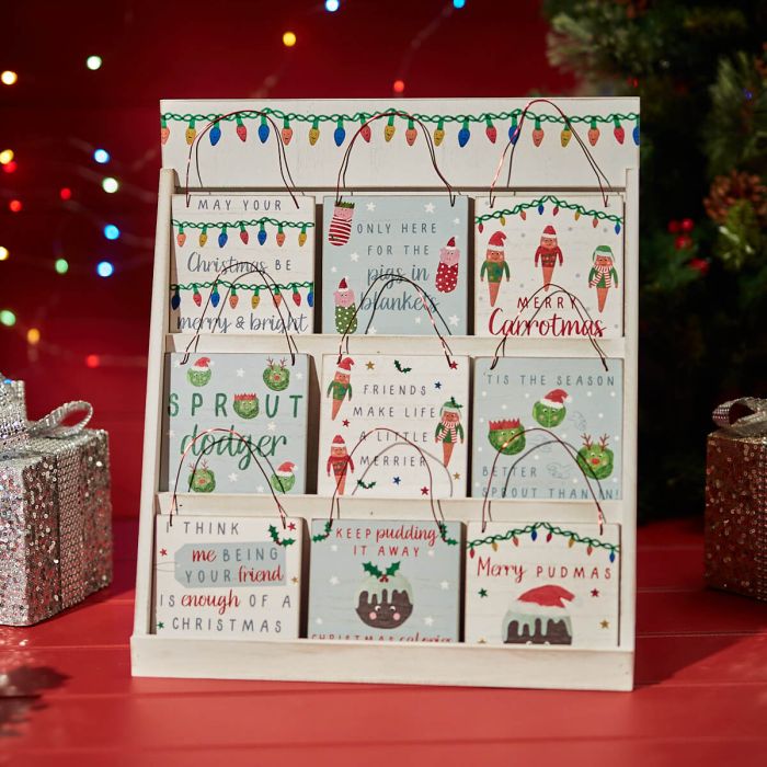 Novelty Wooden Christmas Signs