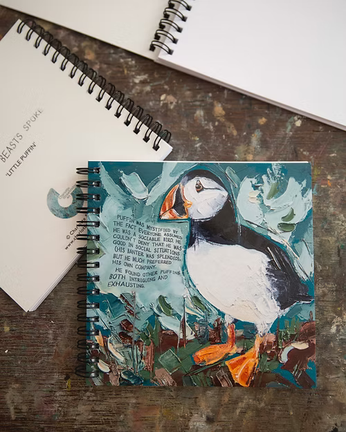 Charlotte Strawbridge Puffin Notebook