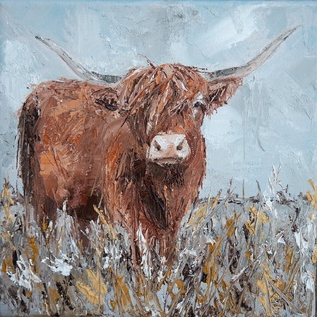 Charlotte Strawbridge Highland Coo Print