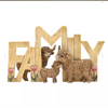 Highland Cow 'Family' Plaque