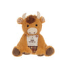 Harris Highland Cow Hottie Plush