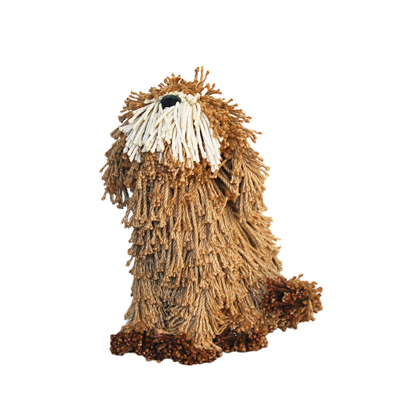 Aquarelle Home 'Dougal the Dog' Sitting (Natural/Cream)