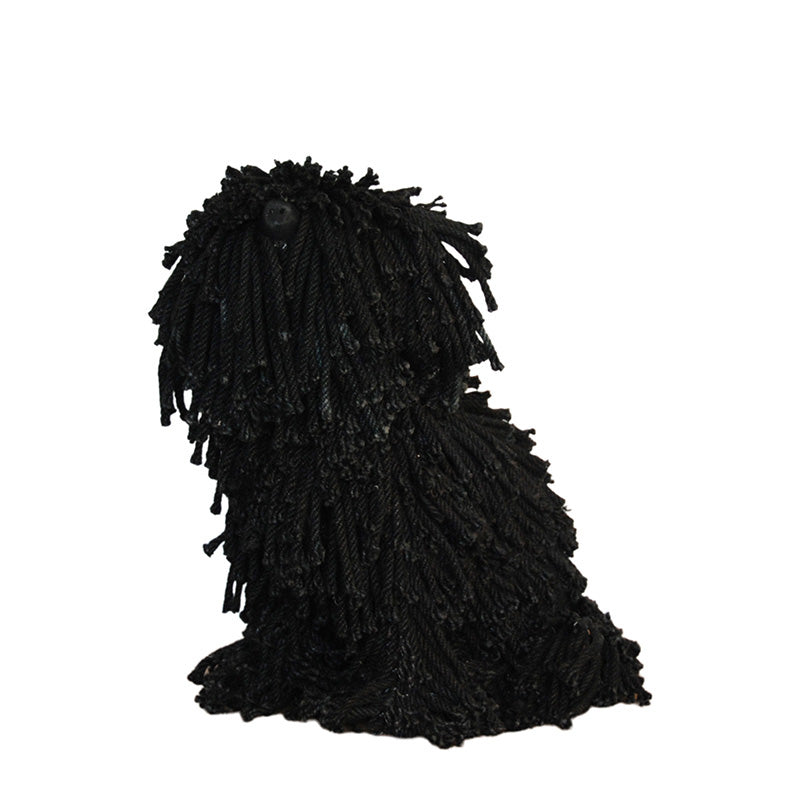 Aquarelle Home 'Dougal the Dog' Sitting (Black)