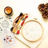 Autumn Leaves Embroidery Kit - For Beginners & Beyond