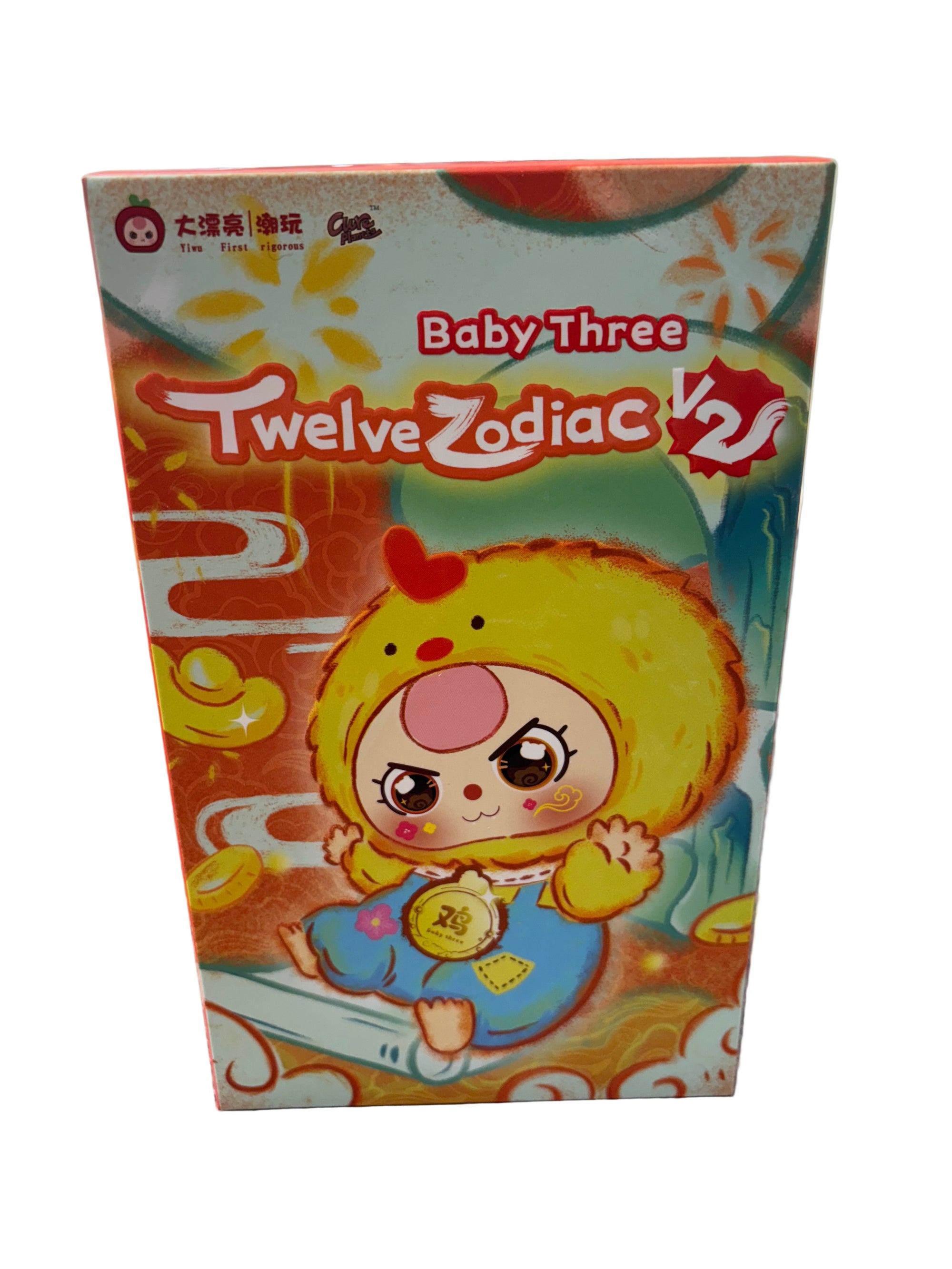 Baby Three Twelve Zodiac Keyring