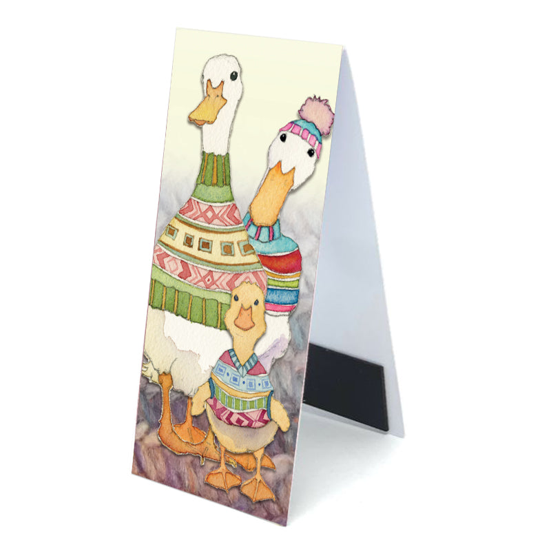 Dapper Ducks Magnetic Bookmark
