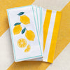 Long Lunch Napkins - Lemons