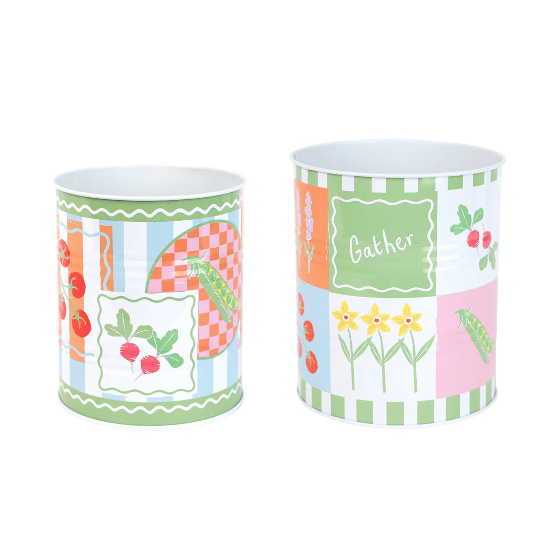 Metal Storage Tins - Gather Design