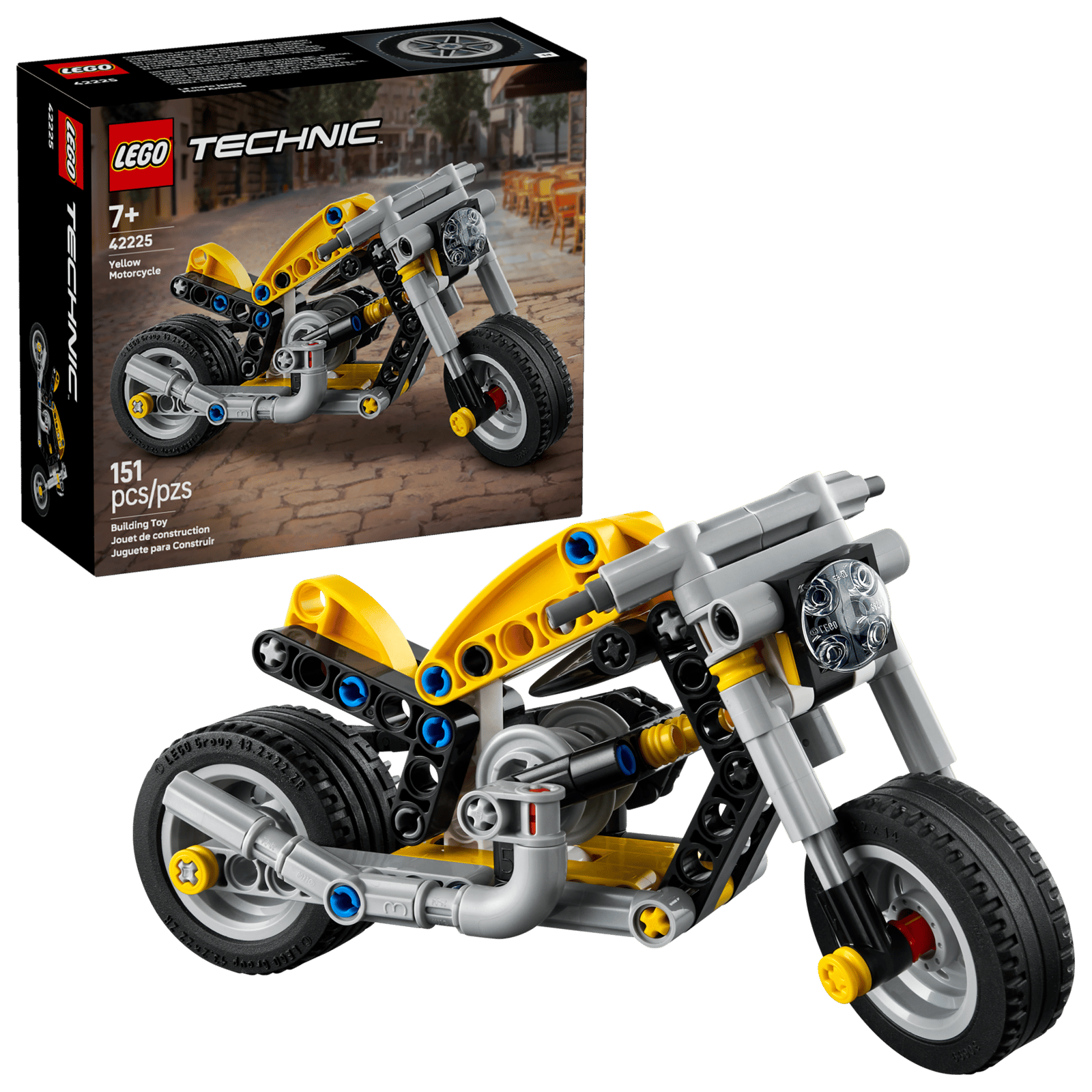 LEGO TECHNIC Yellow Motorcycle *PREORDER*