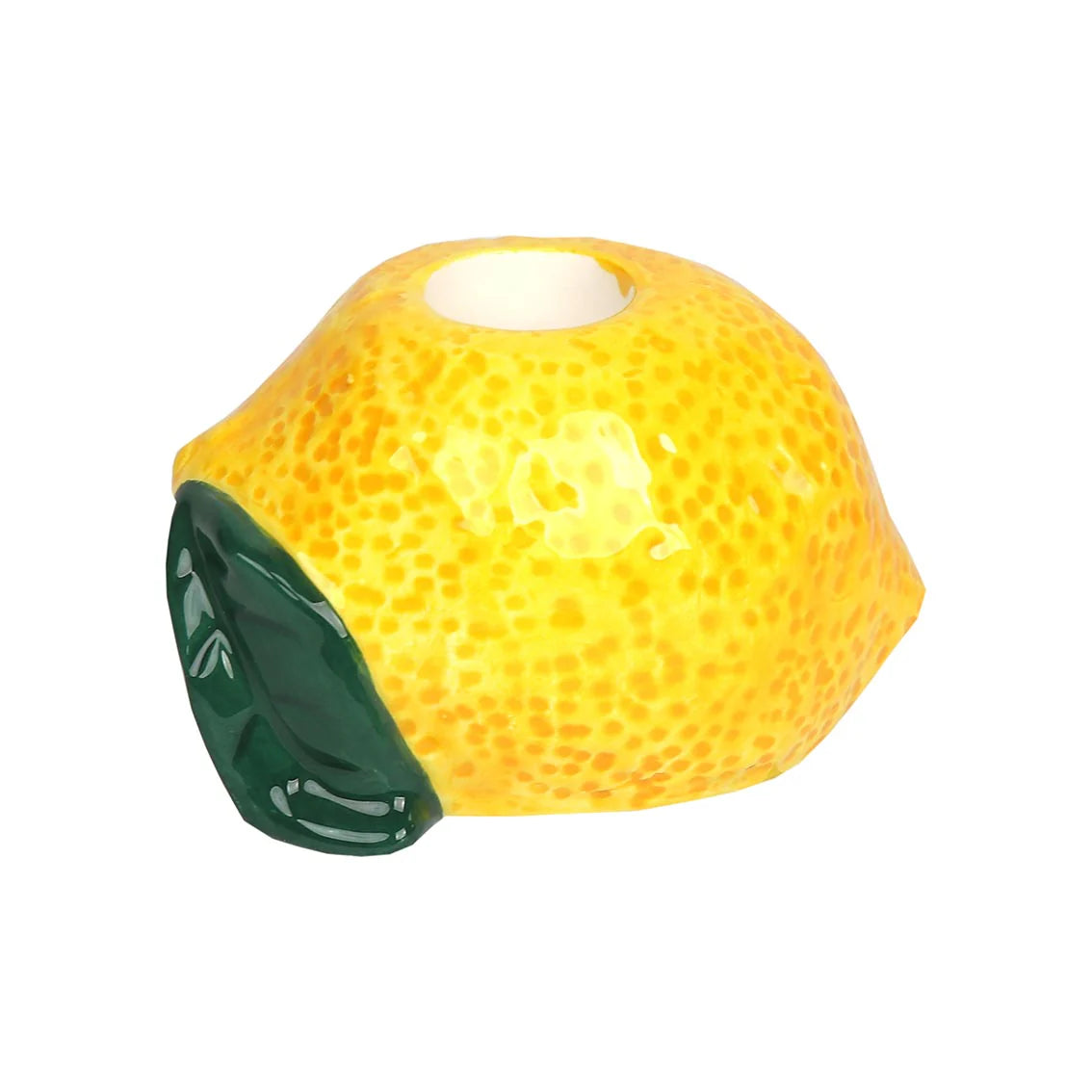 Lemon Ceramic Handle Holder