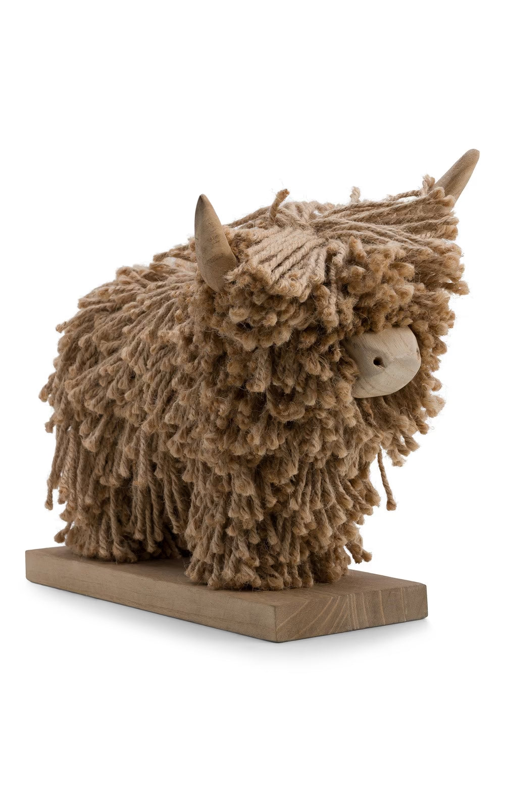Aquarelle Home 'Teeny Weeny' Morag Highland Cow (Natural Jute)