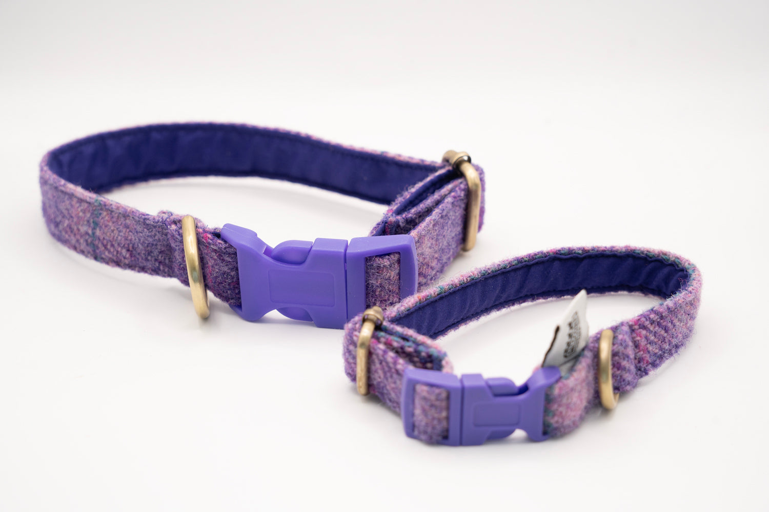Dalscone Harris Tweed Dog Collar