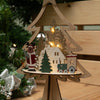 Light up Wooden Tree Scene