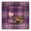 'A Wee Gift from Scotland' Dalscone Tartan Coaster Card