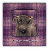 'A Wee Gift from Scotland' Dalscone Tartan Coaster Card