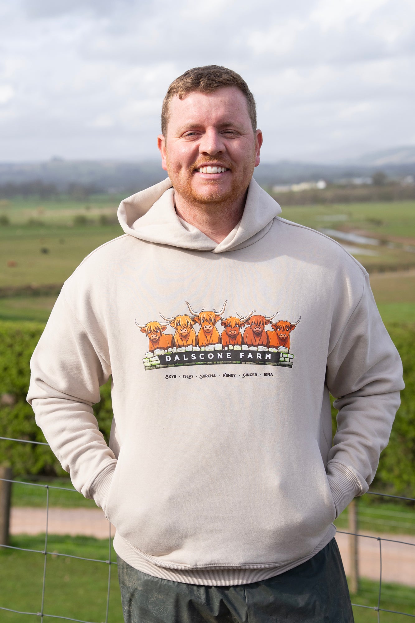 Dalscone Highland Cow Hoodie