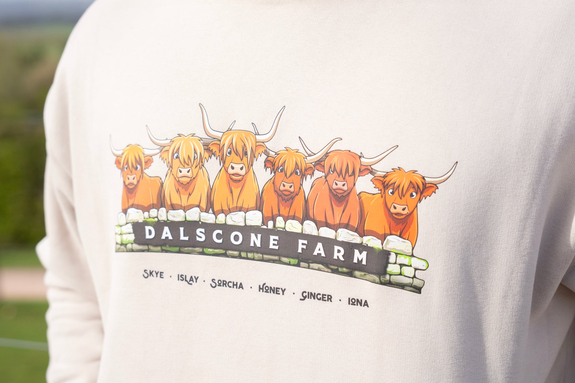 Dalscone Highland Cow Hoodie