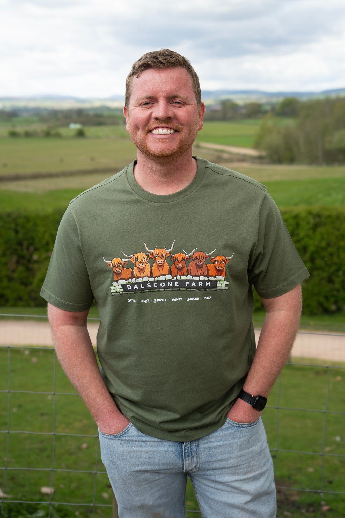 Dalscone Highland Cow T-shirt *Restock W/C 11th May *