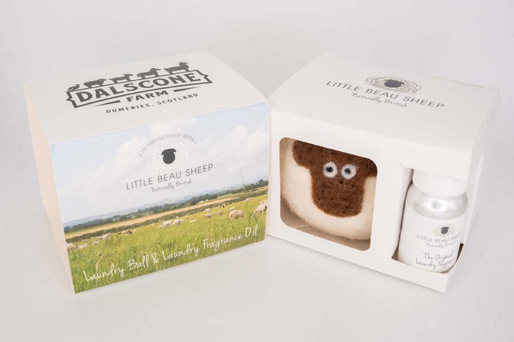 Dalscone Farm X Little Beau Sheep Laundry Ball & Fragrance Oil