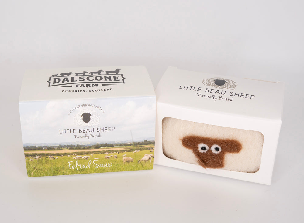 Dalscone Farm X Little Beau Sheep Felted Soap