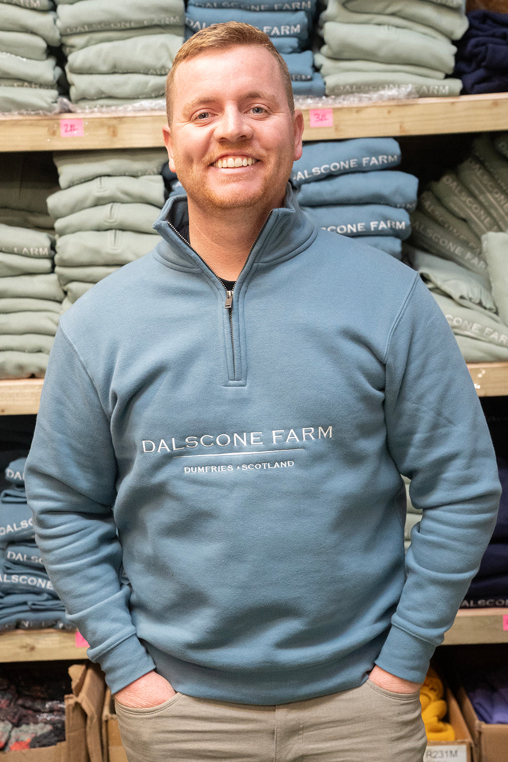 Dalscone 1/4 Zip Jumper