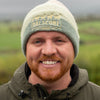 Dalscone Green & Cream Soft Wave Beanie Hat