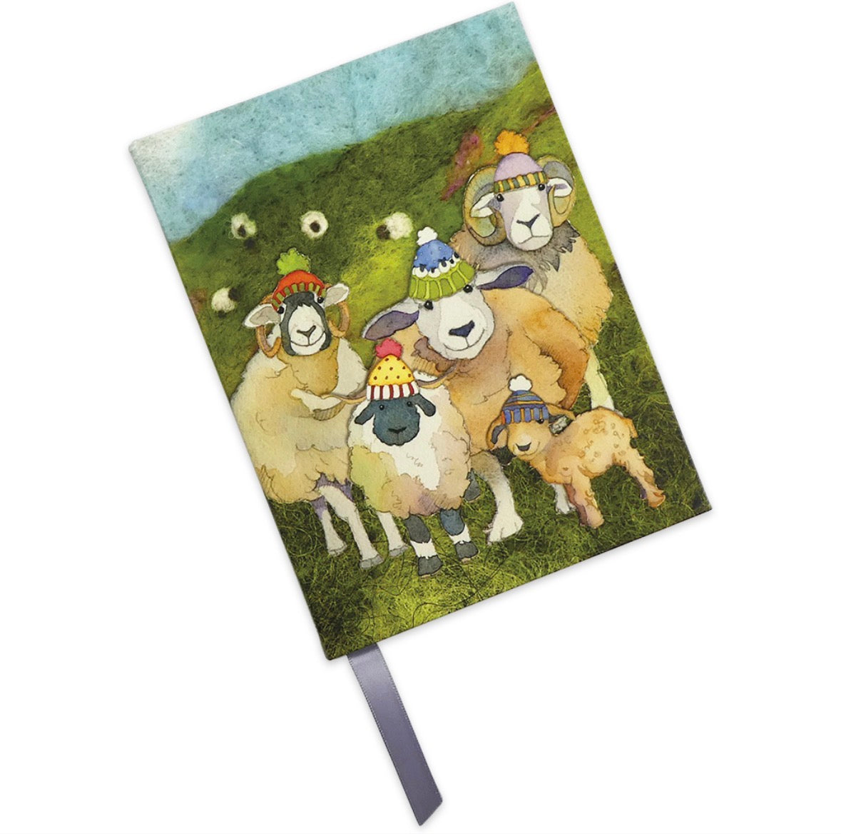 Happy Sheep Bound Notebook