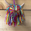 Moo Hairy Cow Hanging Decoration