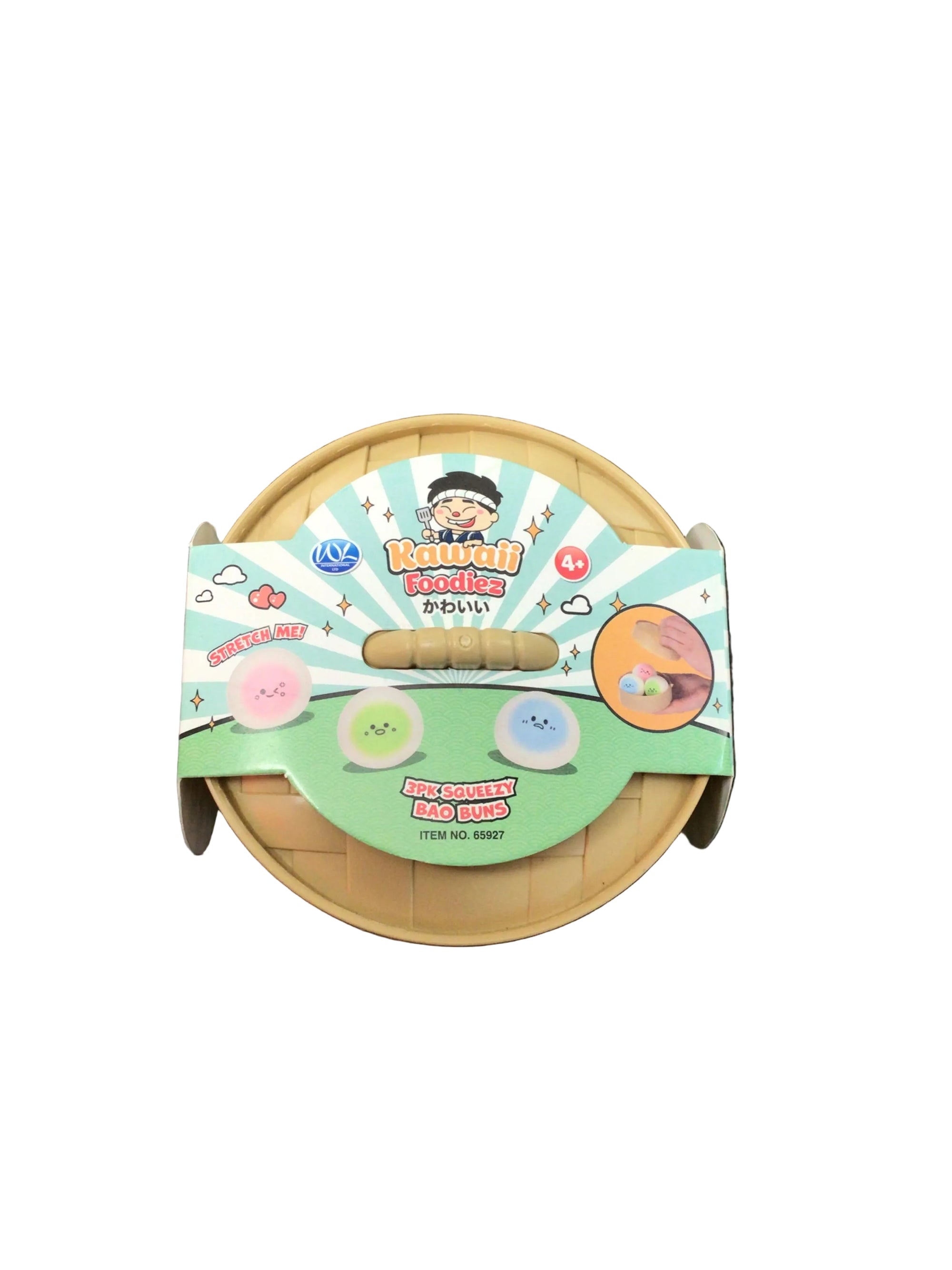 'Kawaii Foodies' Squeezy Bao Buns (3pk)