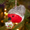 Namaste Felt Carry Robin Decoration