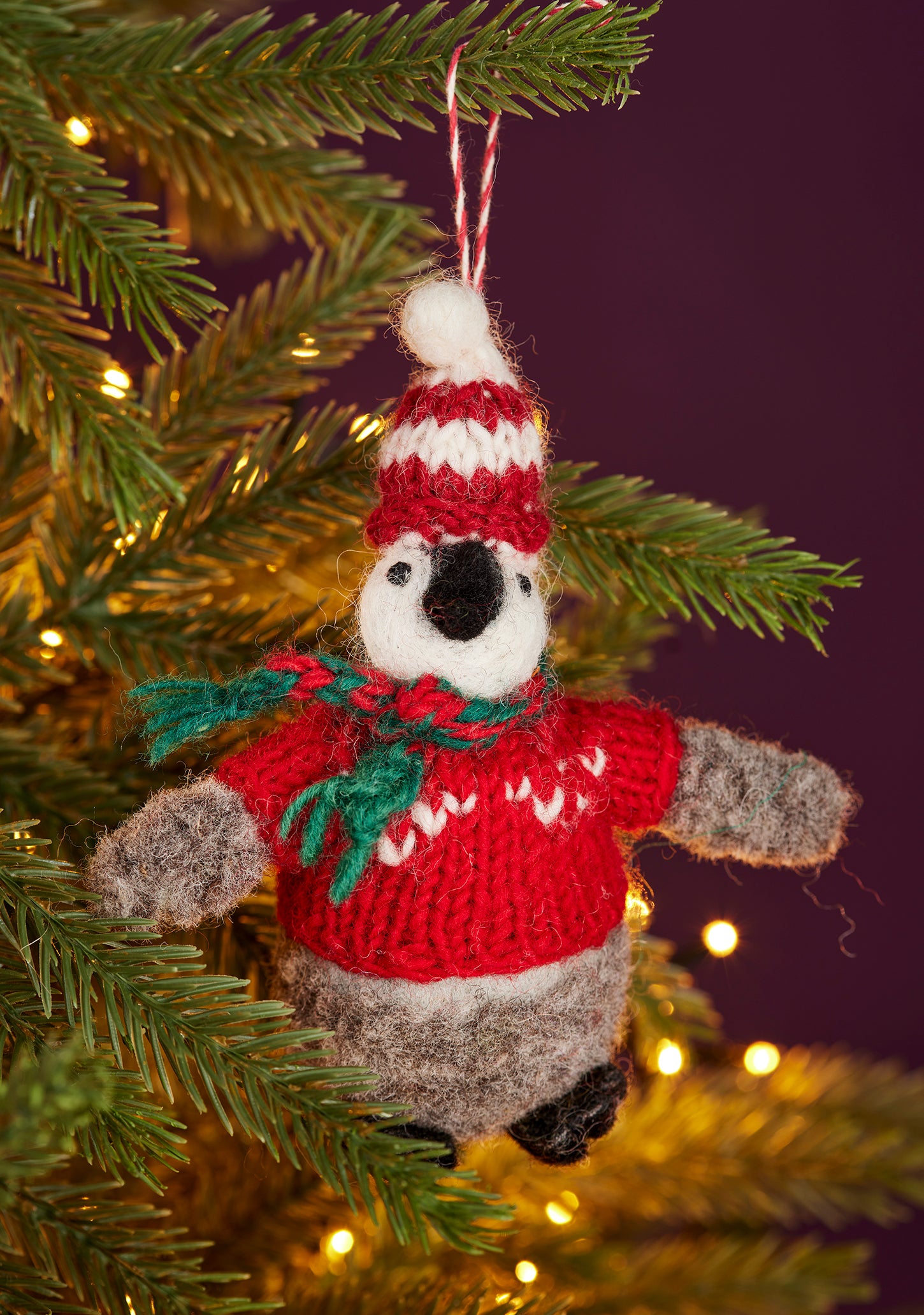 Namaste Felt Cosy Baby Penguin Decoration