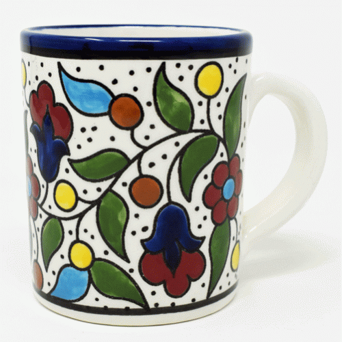 Floral Multi-colour Mug