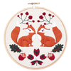 Twin Fox Embroidery Kit - For Beginners & Beyond