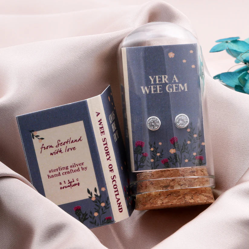 Attic Creations 'Yer a Wee Gem' Earrings