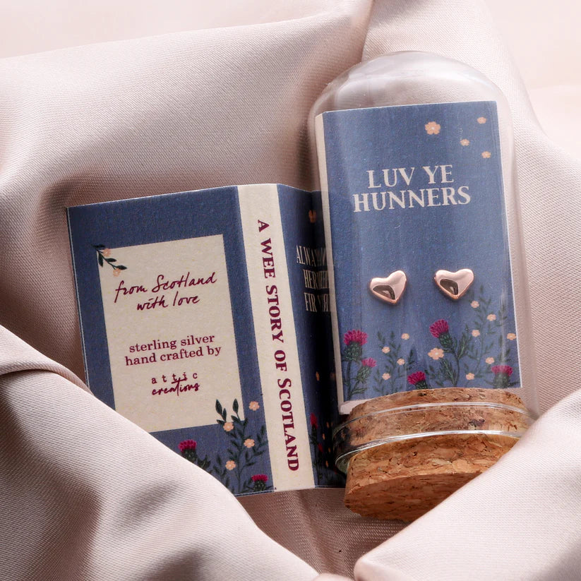 Attic Creations 'Luv Ye Hunners' Earrings