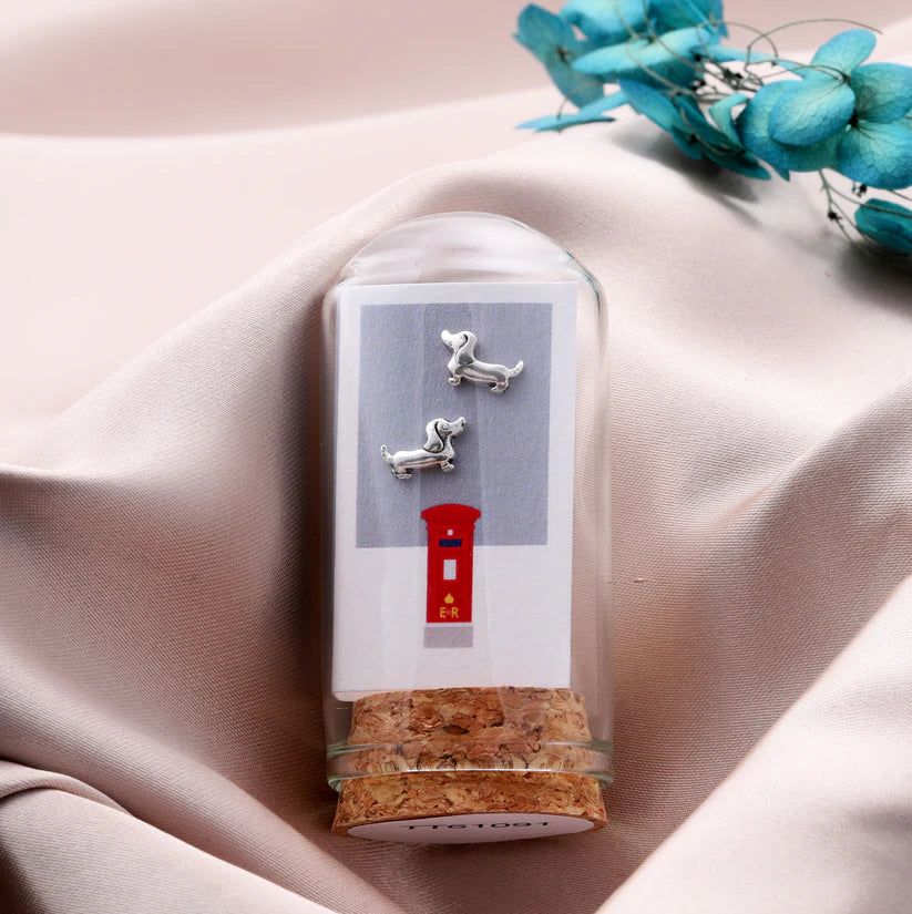 Attic Creations Sausage Dog Earrings