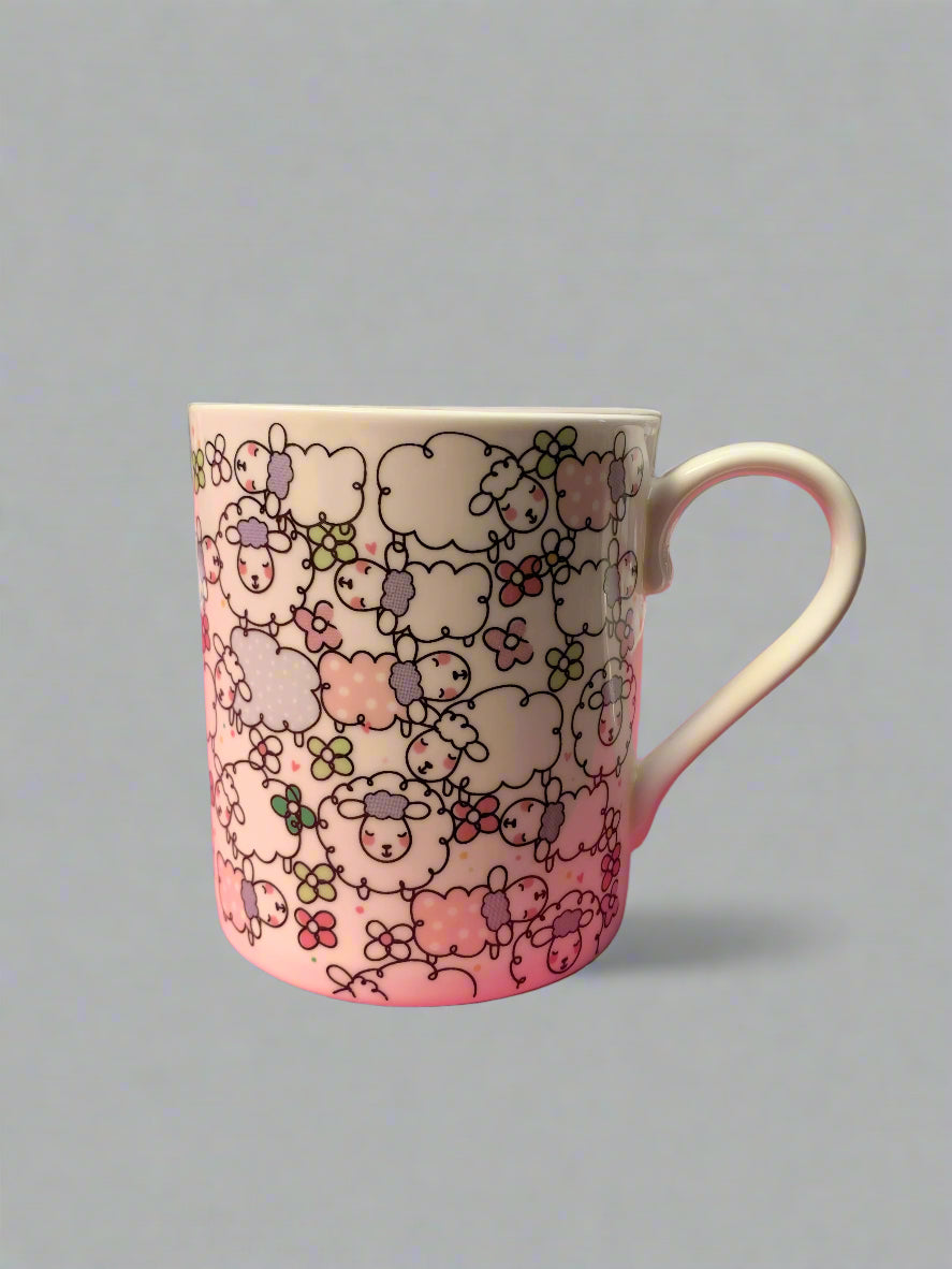 Belly Button Designs Sheep Fine Bone China Mug