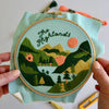 The Highlands Embroidery Kit - For Beginners & Beyond