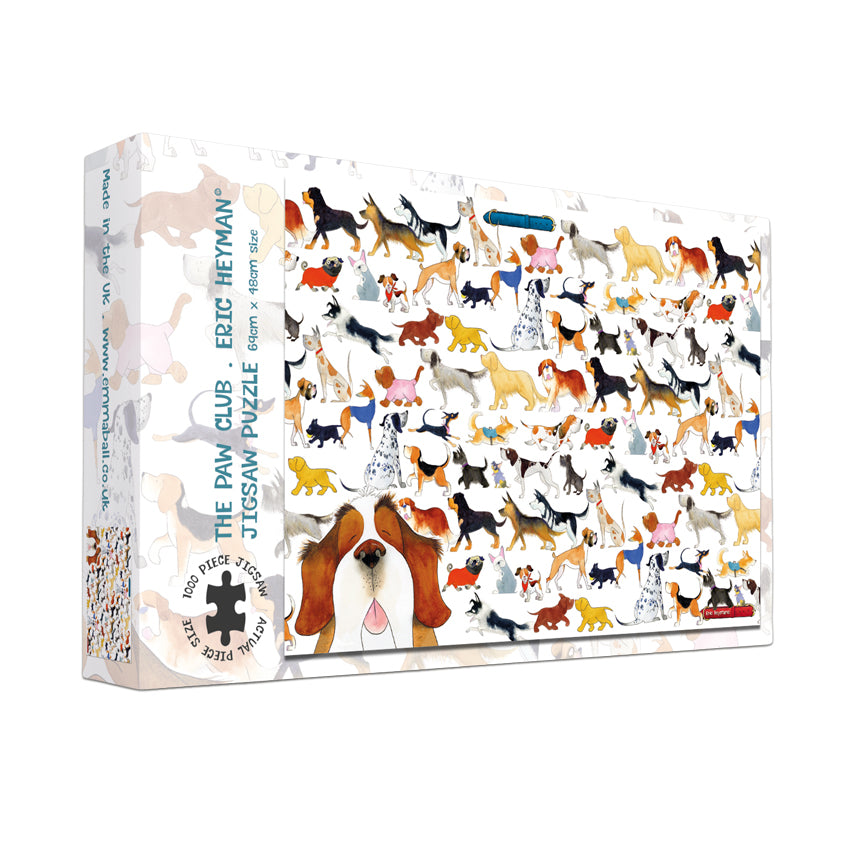 Paw Club 1000 Piece Jigsaw