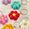 Felt Flower Keyring