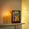 Light up Stained Glass Tree Tabletop